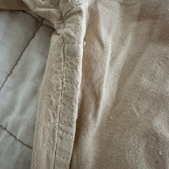 OZMA Silk Noil Wide Leg Crop size M - Picture 4 of 6